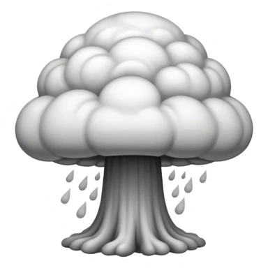 Can we make a nuclair bomb musroom cloud emoji sticker