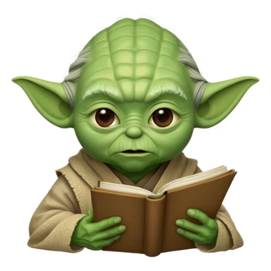 Yoda with the text 6 7 nothing else  sticker