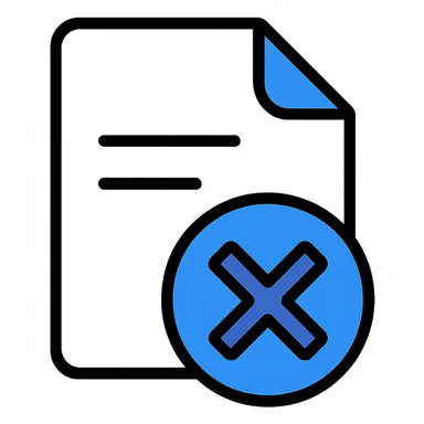 Zero Contracts icon, modern, shades of blue sticker