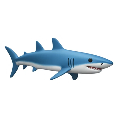 Blåhaj blue shark IKEA plushie sticker