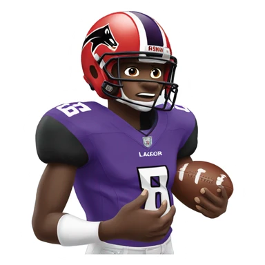 Lamar Jackson sticker