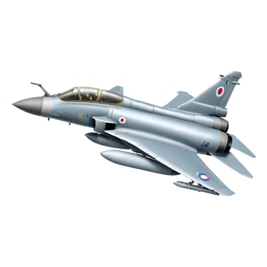 mirage 2000d french fighter jet sticker
