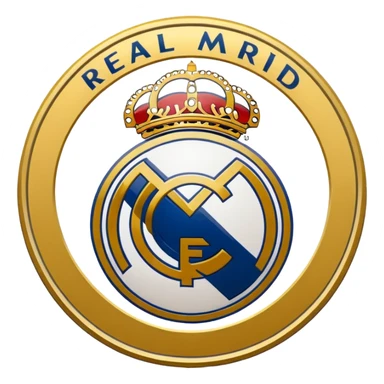 Real Madrid logo sticker