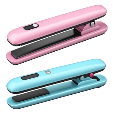 Cute Hair straightner, different design, varous color sticker