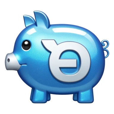 glitter white symbol bank sticker