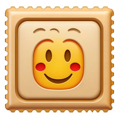 A singular Stamp is a small piece of paper or adhesive material used as evidence of payment for postage, often decorative sticker