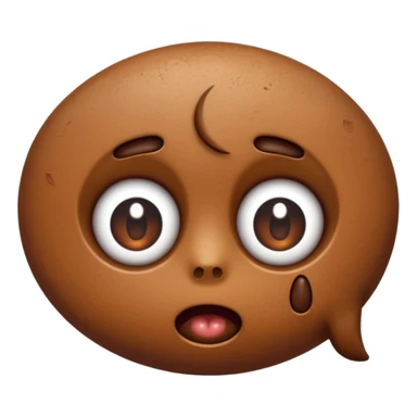 shit 💩 with lovely eyes 😍 sticker