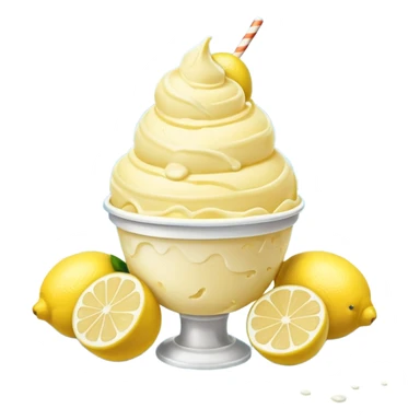 Italian seaside lemon ice cream, Blue white stripes, overflowing lemons, clear blue sky and ocean
Travel photography style, vivid, joyful summer mo sticker