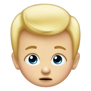Baby Donald trump crying sticker