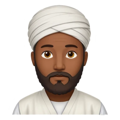 Muslim man sticker