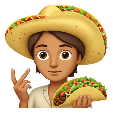 Taco doing moneyspread sticker