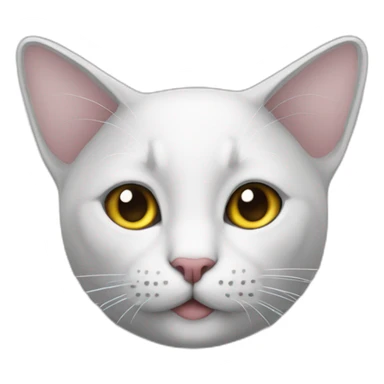 Personne avec des oreilles de chat sticker