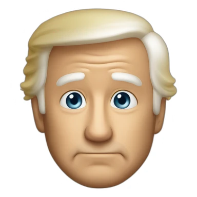 Biden kissig Trump sticker
