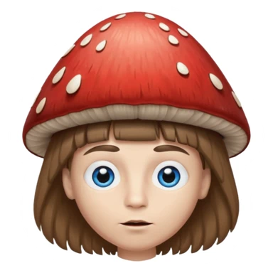 make a white American boy with blue eyes long eyelashes huge huge head in the shape of a triangle and mushroom hair a bit of a unibrow wanna be fluffy hair but is straight and tiny Bodie brown hair and not an actual mushroom head and uglier and lipstick sticker