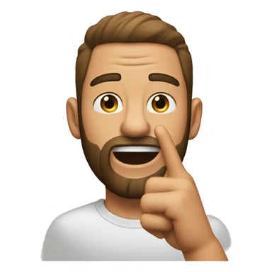 The guy spits and makes this hand gesture 🤙 sticker