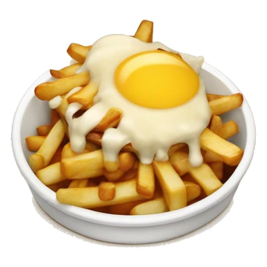 Poutine qui mange une poutine  sticker