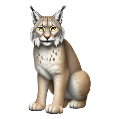 Canadian-lynx full-body sticker