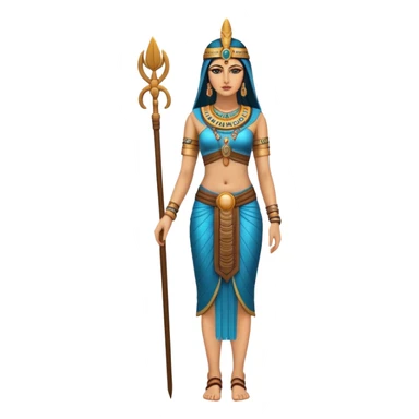 fullbody realistic annunaki attractive female sticker