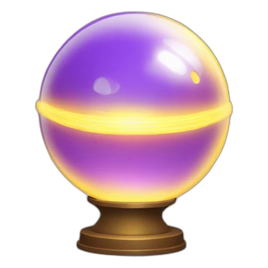 magic ball light sticker