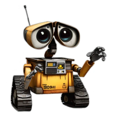 Wall-E Eva sticker