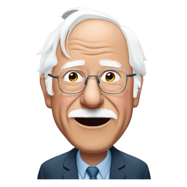 Bernie sanders heart sticker