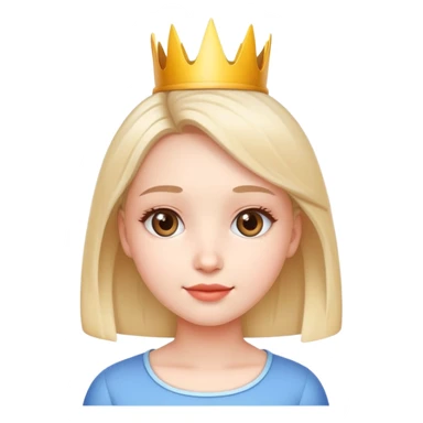 An AI techy girl with cute face , for her birthday sticker