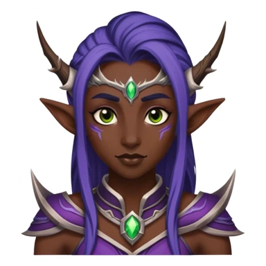 World of warcraft night elf sticker