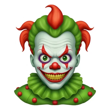 Killer klown from outer space sticker