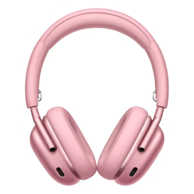pink AirPods Max headphones sticker