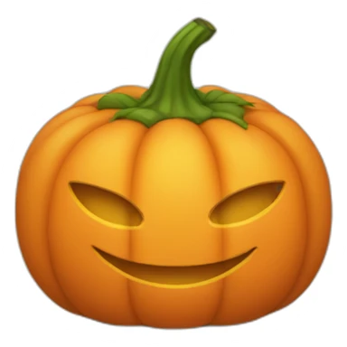 Chat citrouille sticker