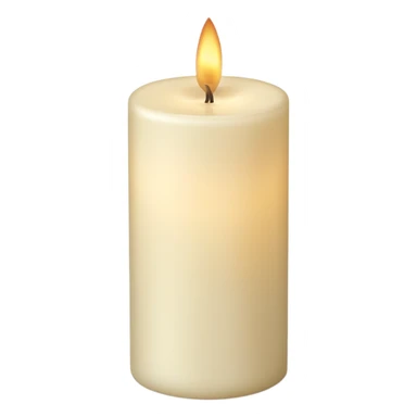 Decorative Wax Candle  sticker