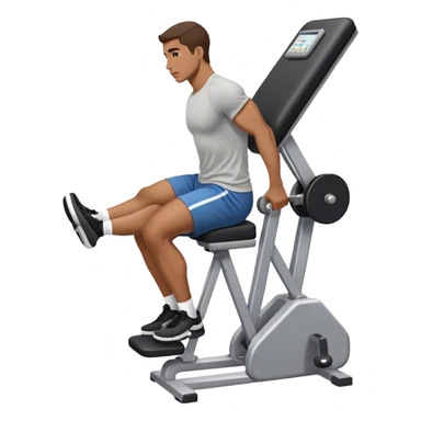 side-view man hip-abduction-machine sticker