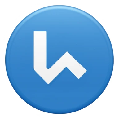 "Símbolo no formato de círculo, fundo sólido na cor azul oficial do Instagram (#0095F6), com um check branco nítido e alinhado no centro. Estilo minimalista, sem sombras, exatamente como o selo de verificação do Instagram." sticker