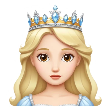 white princess sticker
