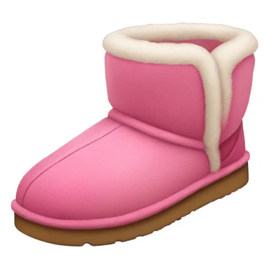 pink ugg slippers sticker