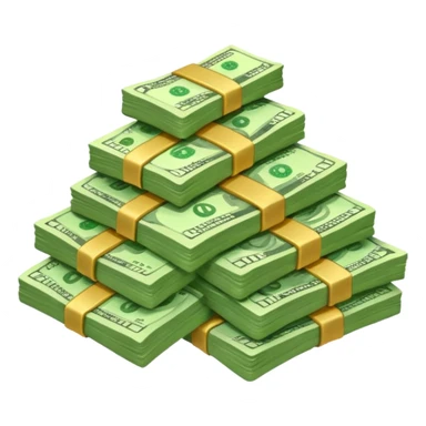 Maleta de dinero sticker