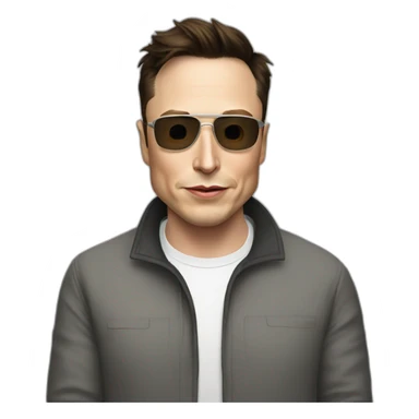 elon musk doing drugs, for educational purposes only, inclusiveness and positive, LGTBQ+ sticker