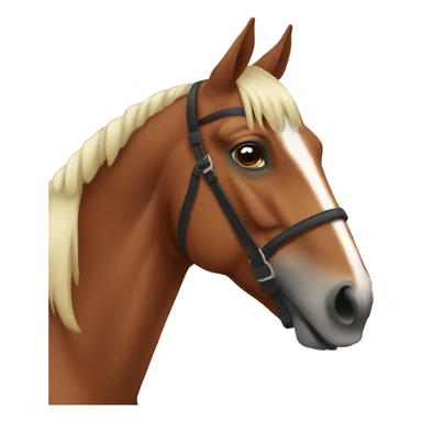 browne horse sticker