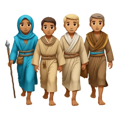 Desert Nomad Travelers sticker