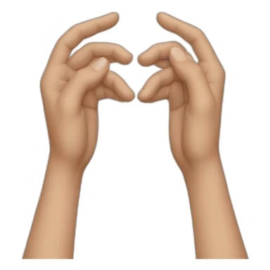 hands - grab sticker