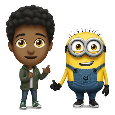 minions with Antetokounmpo sticker