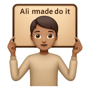 ai made me do it sticker