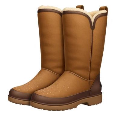 a pair of wet uggs sticker