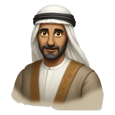 19th century Arab sticker