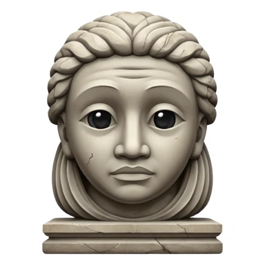 statue in brazil sticker