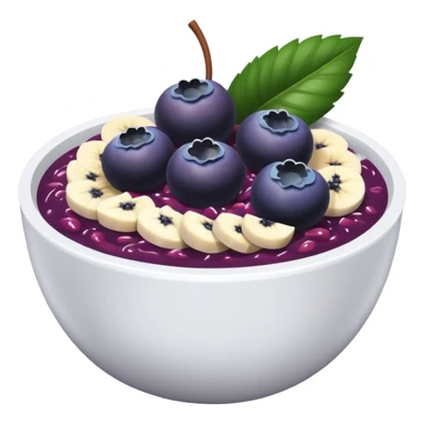 Açai bowl sticker