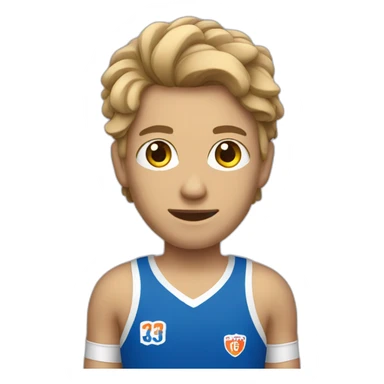 handball player sticker