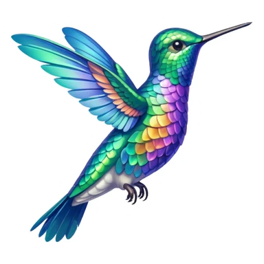 Hummingbird sticker