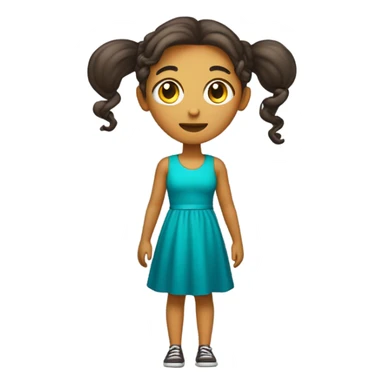 Menina Com Laço  sticker