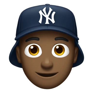 New York Yankees hat sticker